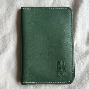 Portland Leather Modern Passport Holder & Wallet